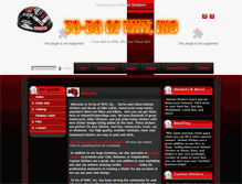 Tablet Screenshot of helmetstickersshop.com